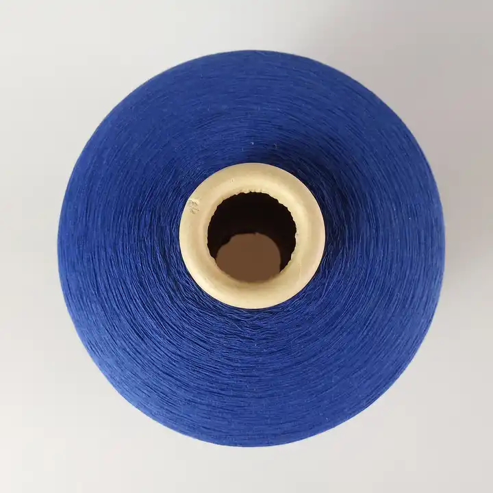 Hanyun Colored 21S 100 % ringgesponnene, kardierte Baumwolle zum Stricken und Weben