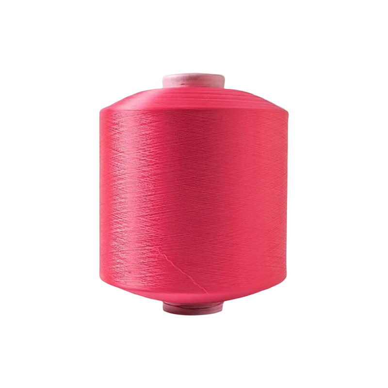 HANYUN 75D 50D 100D 150D 100 % Polyester NIM niedrige Elastizität DTY Spinngefärbtes Garn für Maskengürtel