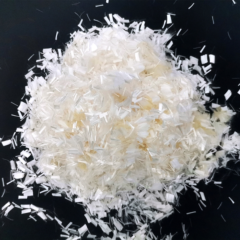 Gehackte Acrylfaserbeton-Polyacrylnitrilfaser für Zementplatten