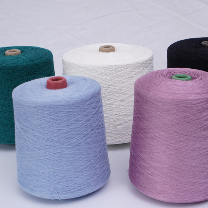 28NM/2 50 Recycling-Polyester 50 Acryl-Mischgarn Ringgesponnener Fabrikgroßhandel