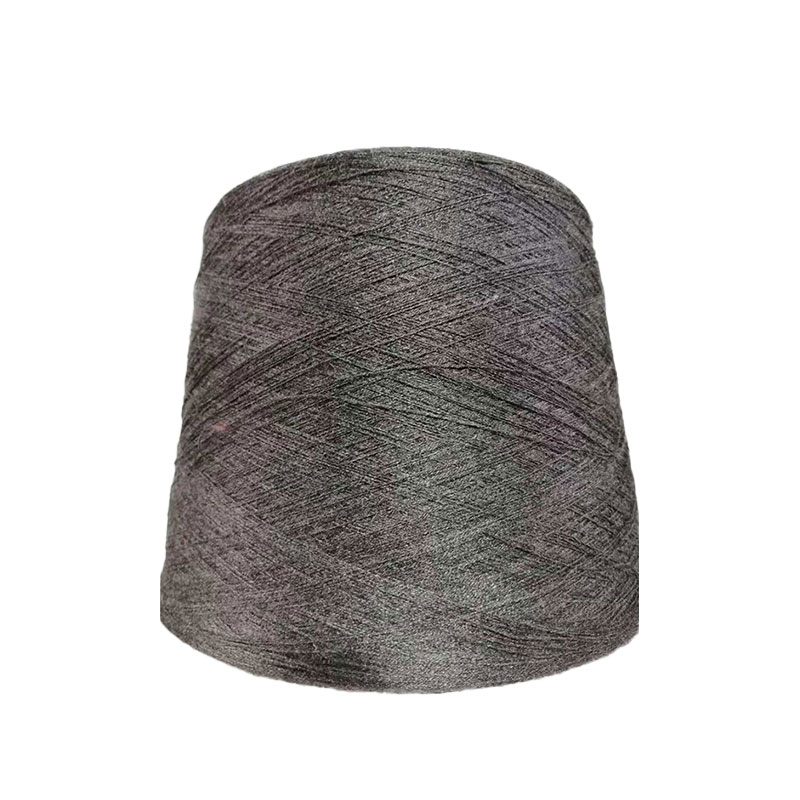 Heißverkauftes garngefärbtes Melangegarn aus 100 % Viskose, recyceltem, gesponnenem Viskosegarn zum Stricken